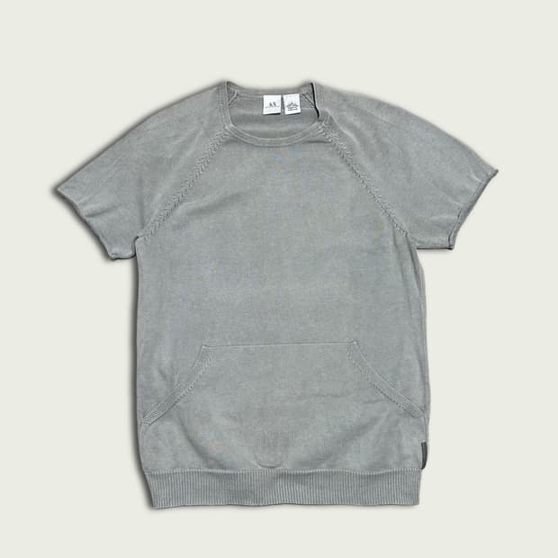 00s 아르마니 익스체인지 코튼 반팔니트