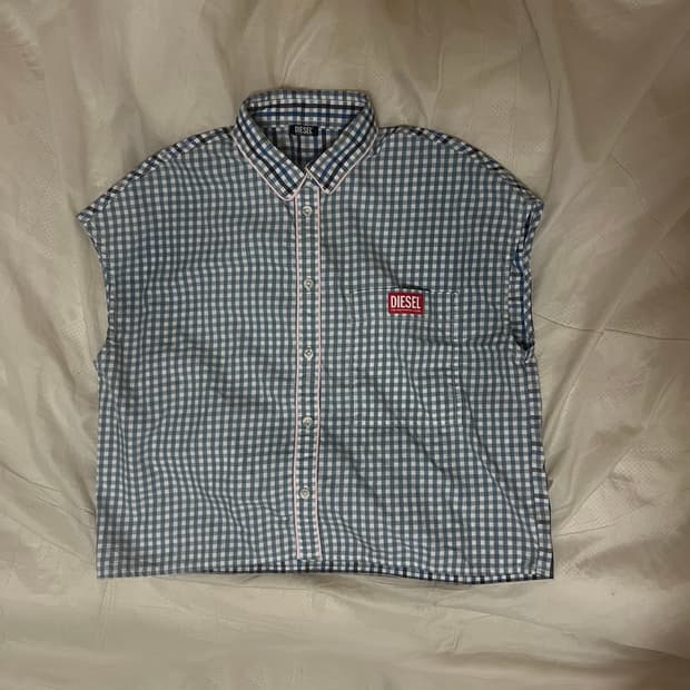 Diesel vintage checkered shirt
