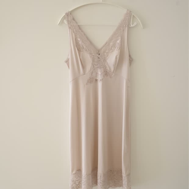 vintage slip dress