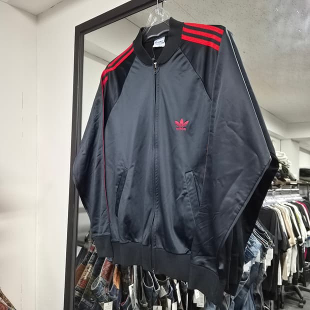 80s Adidas ATP KEYROLAN 블랙 트랙탑