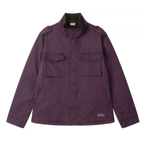 어스지구 필드자켓 퍼플