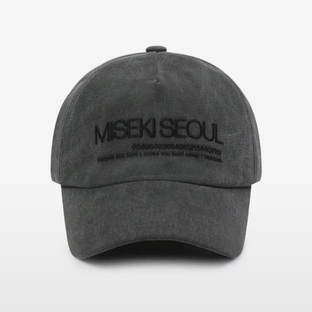 미세키서울 로고 볼캡