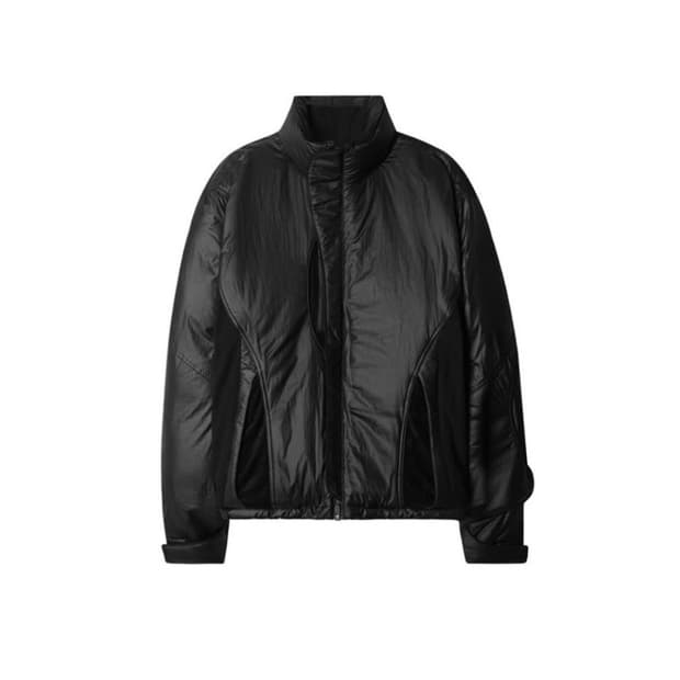 엑슬림 ep6 패딩 down jacket 블랙 라지