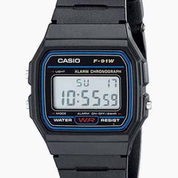 카시오 전자시계 f91w