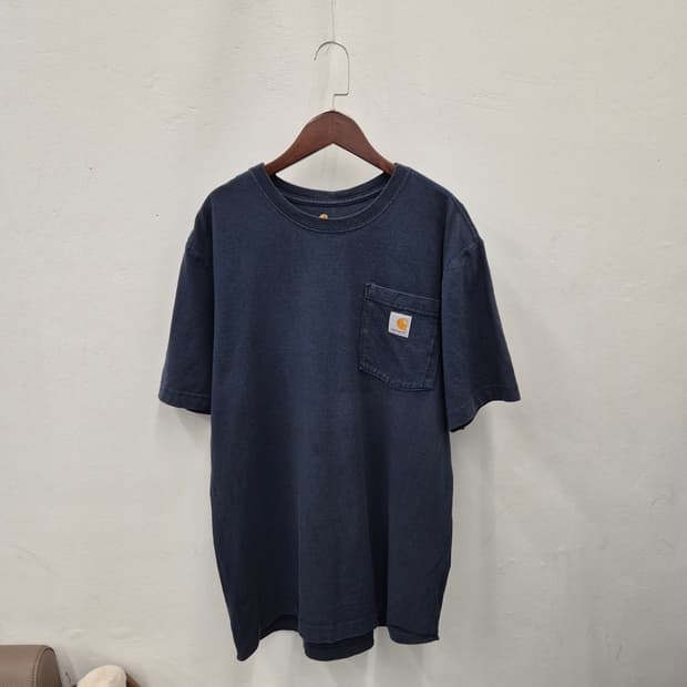 칼하트 네이비 반팔 S