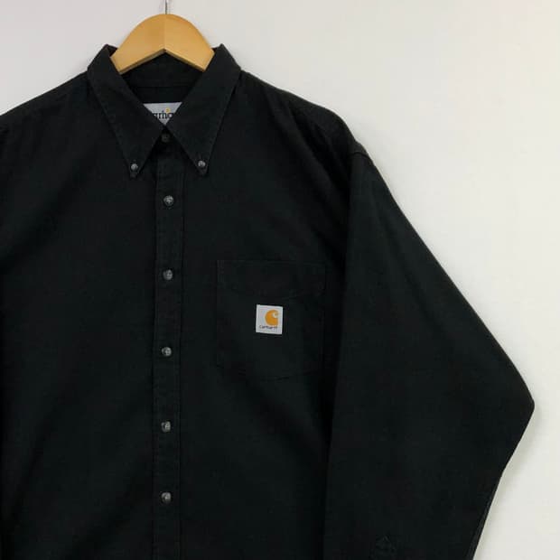 Xxl 칼하트 블랙 워크 셔츠
