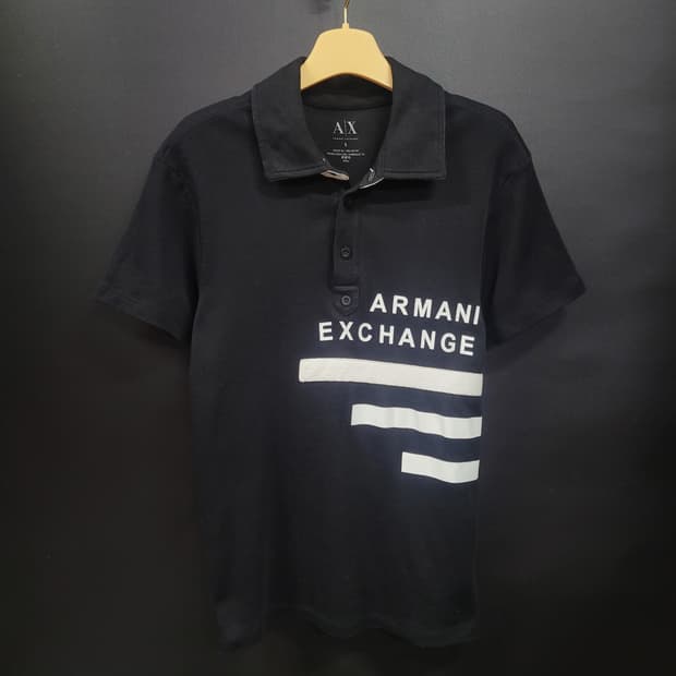 ARMANI EXCHANGE 아르마니 로고 셔츠