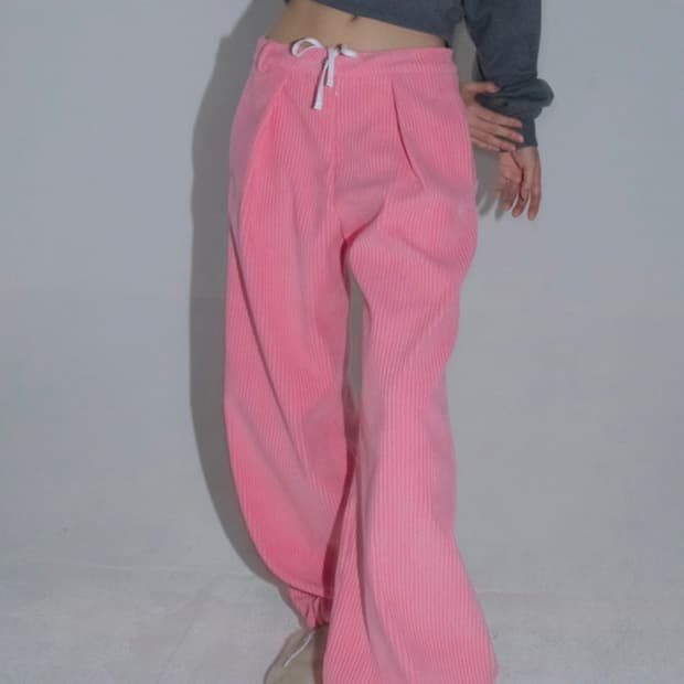 김미더영 코듀로이 팬츠