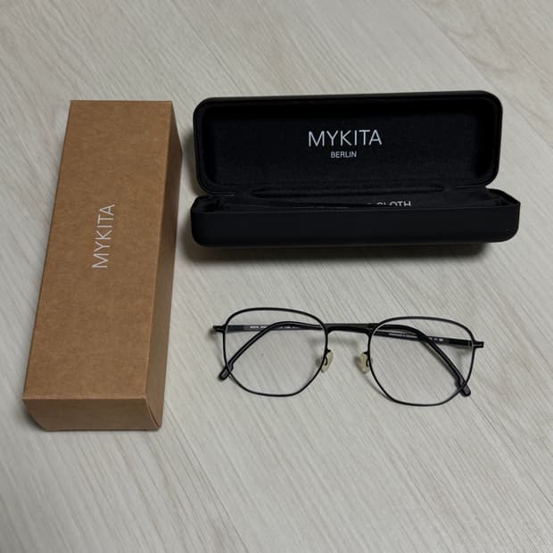 마이키타 LITE 라이커 블랙 안경테