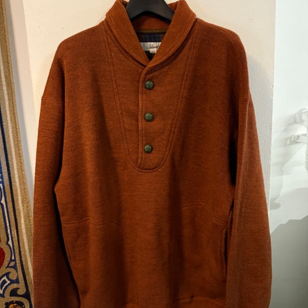 Veleworth Japan Shawl Knit Sweat L