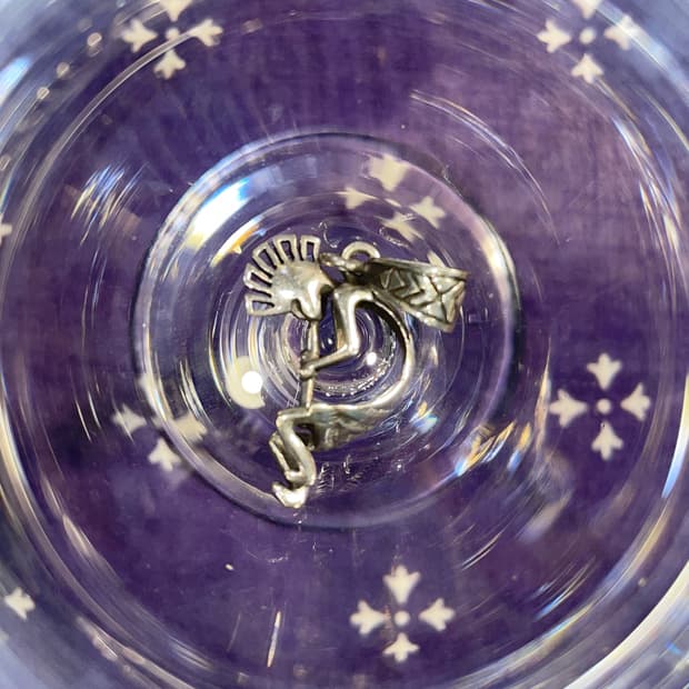 Vintage Silver Kokopelli Pendant