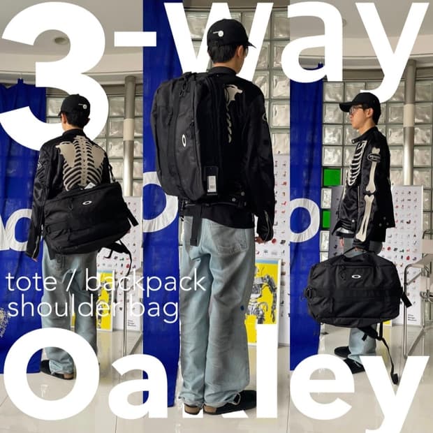 오클리 3way 백 essential boston