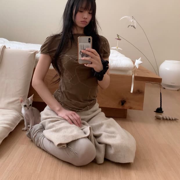 [직수입] 빈티지 plein sud 티셔츠 / 미디스커트 / 니트가디건