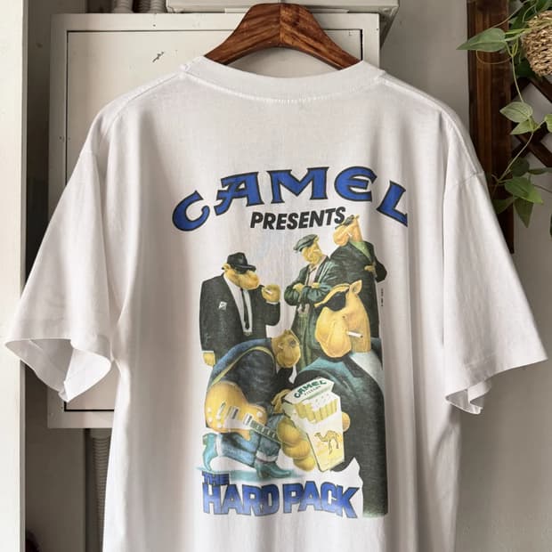 [L]1991 Camel USA 카멜 THE HARD PACK 티셔츠
