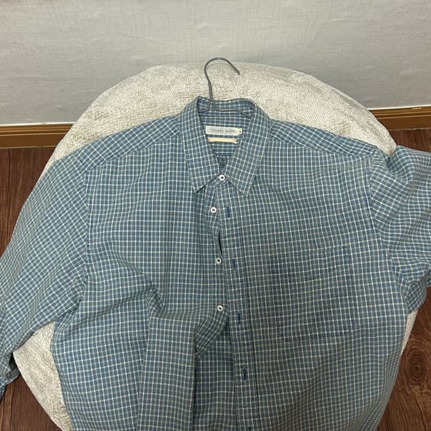 토마스모어 빈티지 체크셔츠