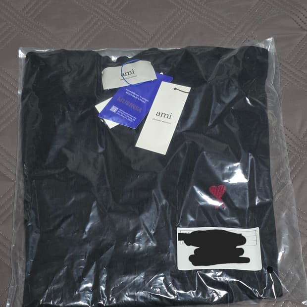 [XXL] 아미 하트로고 니트 새상품