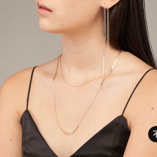 페르테 Xte 피아토 옐로우&화이트 목걸이