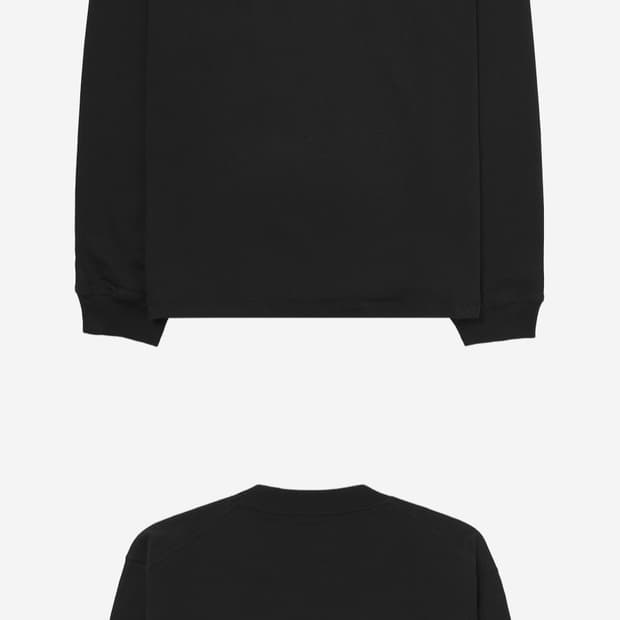 아크테릭스 크래그 코튼 롱슬리브 티셔츠 24K 블랙