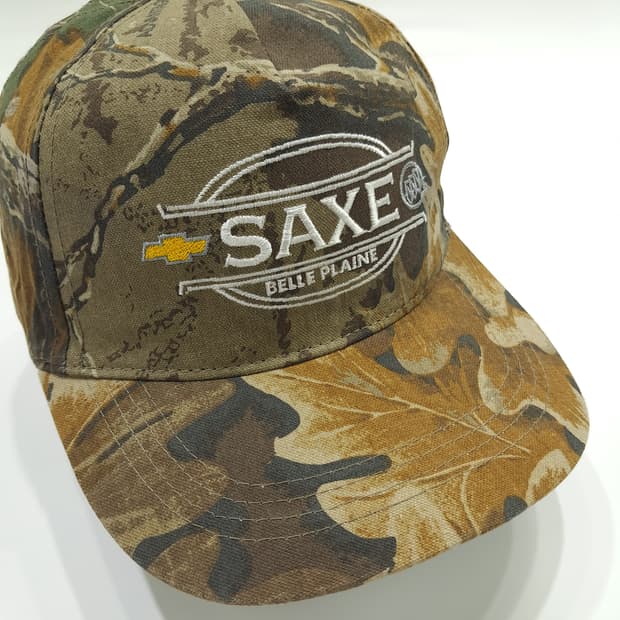 90s Outdoor 쉐보레 SAXE 카모 볼캡 P1308
