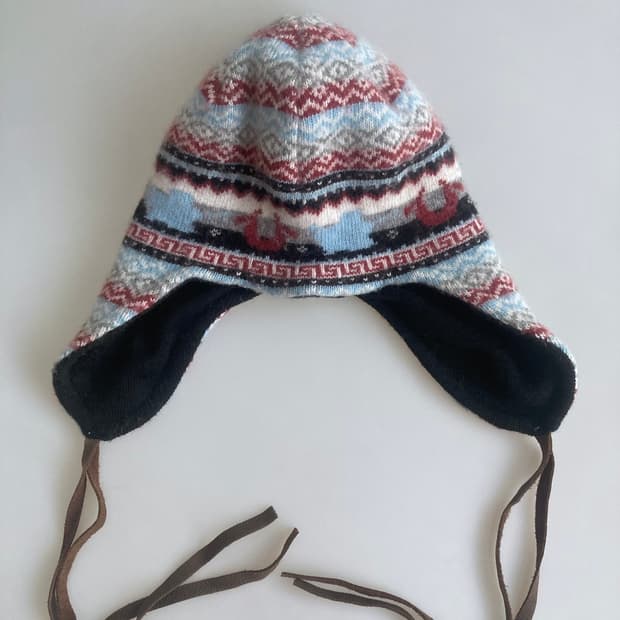 True religion 이어플랩 비니