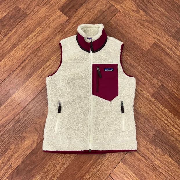 여성용 S 파타고니아 레트로 플리스 베스트 조끼