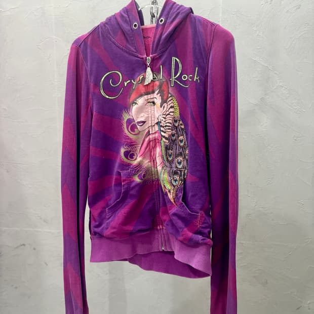 Crystal Rock 후드집업