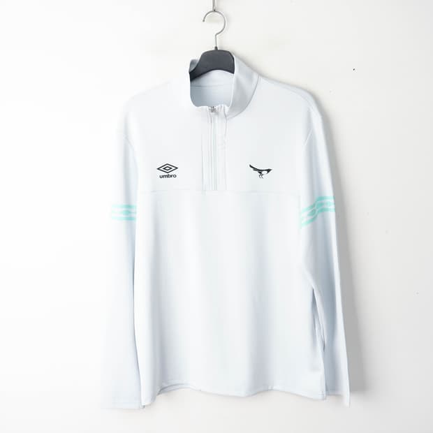 110/새상품 엄브로 성남FC 트레이닝 반집업 탑