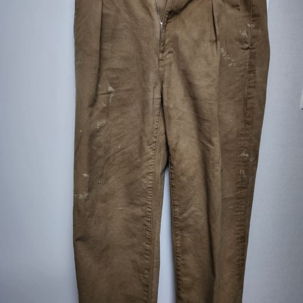 안셀름 원턱 에이징 치노 브라운 2사이즈