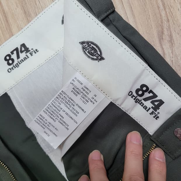 Dickies 디키즈 팬츠 바지 카키색 (새상품)