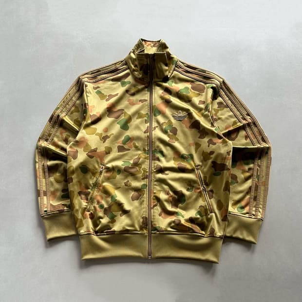 [L]아디다스 구형 파이어버드 카모플라쥬 트랙탑 져지