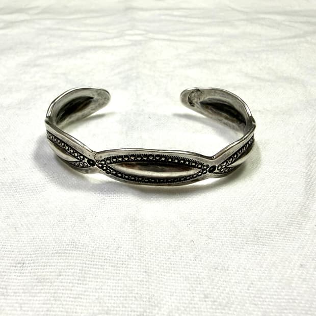 래리스미스 실버 뱅글 (larry smith)