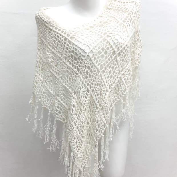 Ivory crochet Cape