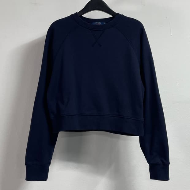 세인트 제임스 봉봉쁘띠 하트 크롭 맨투맨 (on.537)