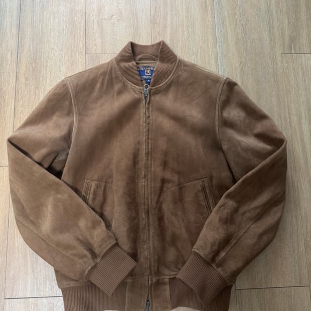 토드스나이더 x 챔피언 콜라보 라인 s 스웨이드 가죽