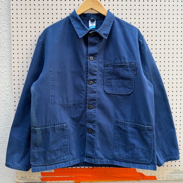 OLD VINTAGE PIONIER HBT 헤링본 프렌치워크자켓