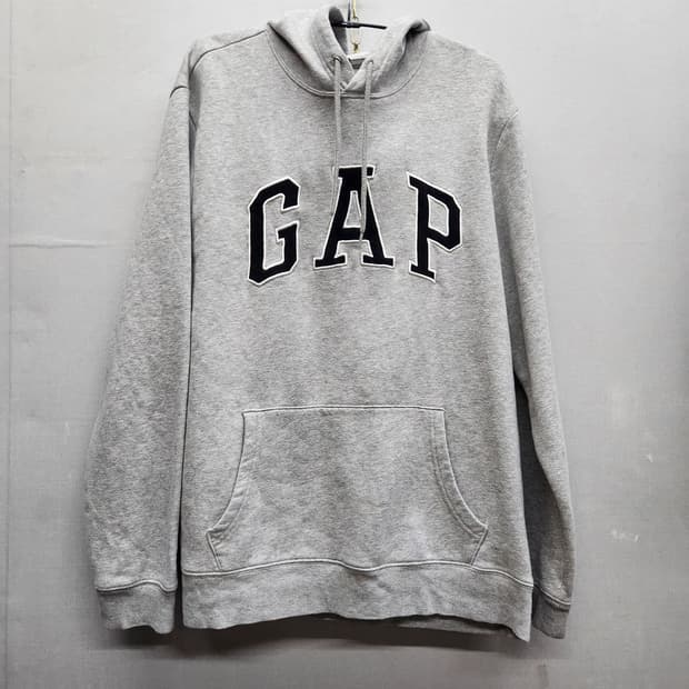 GAP 갭 빅로고 자수 후드티  XL