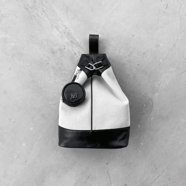 라벨아카이브 버킷백 가방 roman bucket bag canvas