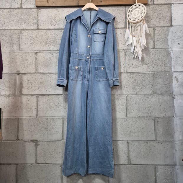 JS 뉴욕 청 점프수트