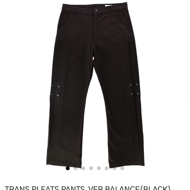 사일육공 TRANS PLEATS PANTS  1 사이즈