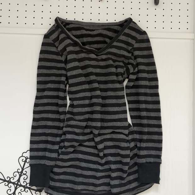 • striped long sleeve