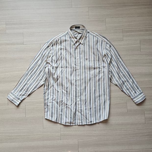 48) 발렌티노 패턴 문양 긴팔 셔츠 일본제작 M~L 100~105