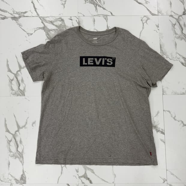 Levi's 리바이스 BIG E 박스로고 반팔 티셔츠