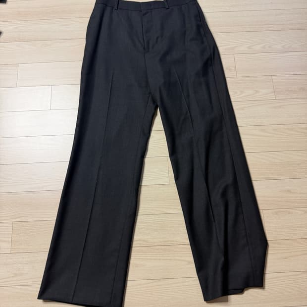 벨리에 B A 52 스트레이트 핏 팬츠  차콜 그레이 30