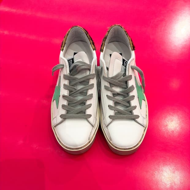 (정품/새상품) 골든구스 여성 하이스타 송치탭 스니커즈