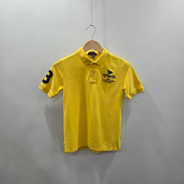 폴로랄프로렌 키즈 피케 카라티 옐로우 M/10/12 