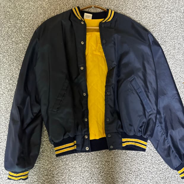 Vintage navy jacket(L)