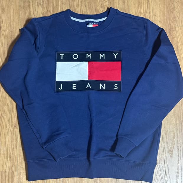 (M) 타미힐피거 빅로고 스웻셔츠