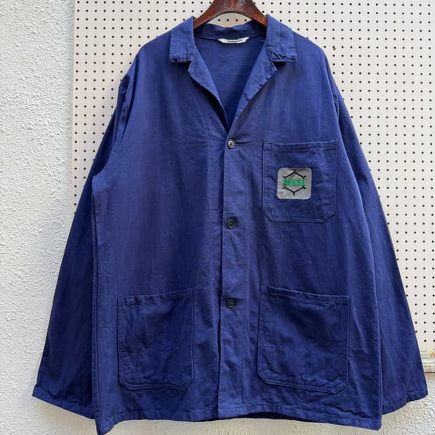 OLD EURO VINTAGE NAVY BLUE 빈티지 프렌치워크자켓