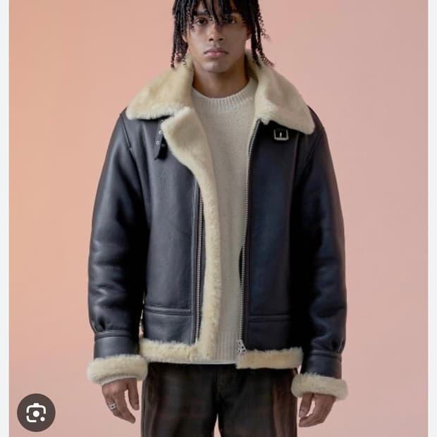 스페로네 b3 램스킨 리얼 무스탕 L