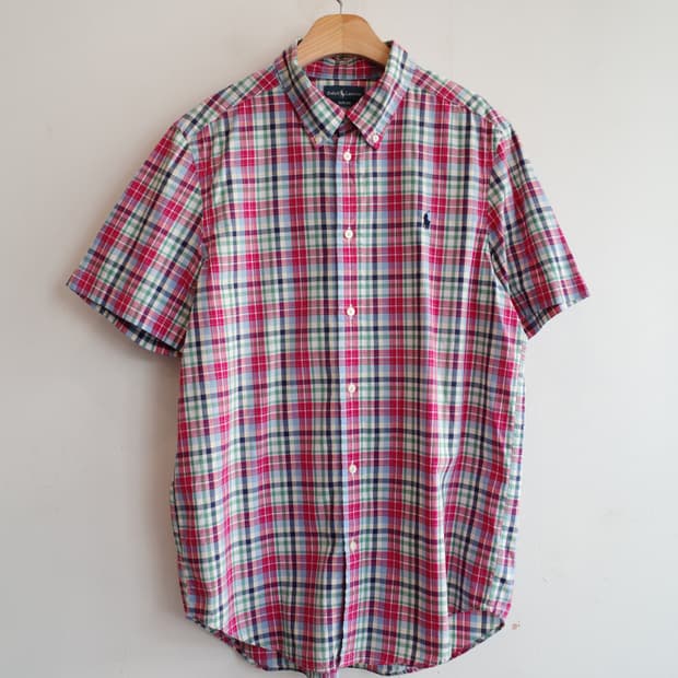 PoloRalphLauren 폴로 랄프로렌 마드라스체크 반팔셔츠